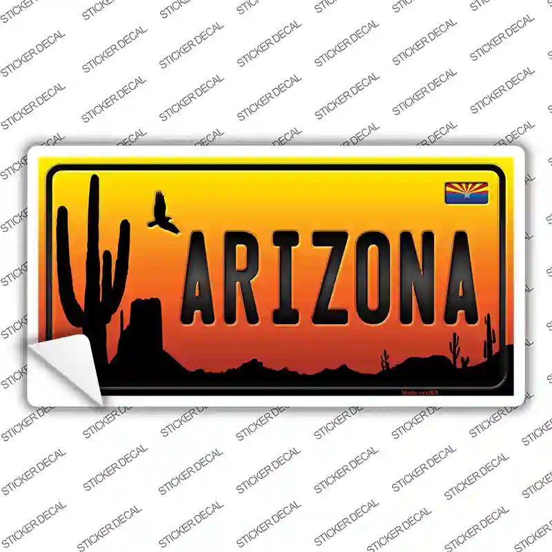 Arizona Scenic Novelty Sticker Decal