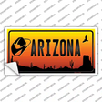 Cowboy Hat Arizona Scenic Novelty Sticker Decal