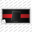 New Mexico Thin Red Line Novelty Sticker Decal