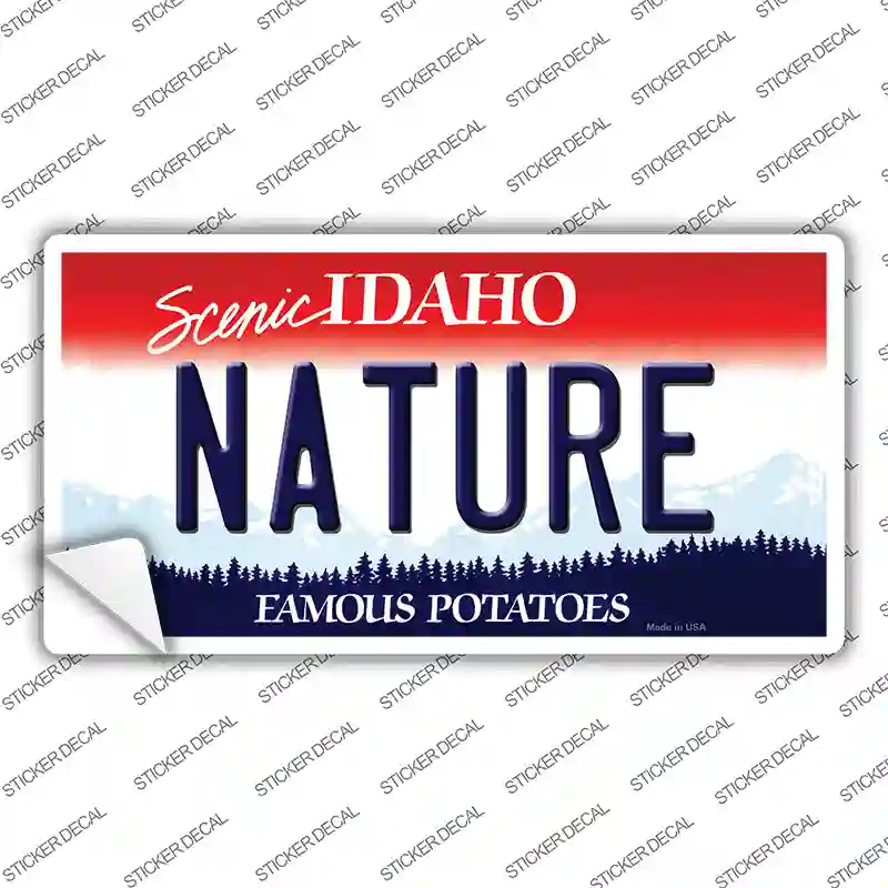 Nature Idaho Novelty Sticker Decal