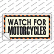 Watch For Motorcycle Novelty Sticker Decal