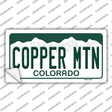 Copper Mountain Colorado Novelty Sticker Decal