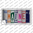 Maine Art Novelty Sticker Decal