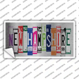 New Hampshire Art Novelty Sticker Decal