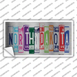 North Dakota Art Novelty Sticker Decal