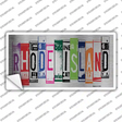 Rhode Island Art Novelty Sticker Decal