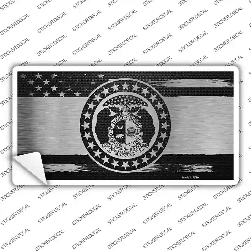Missouri Carbon Fiber Novelty Sticker Decal