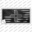 New Mexico Carbon Fiber Novelty Sticker Decal