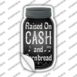 Cash And Cornbread Black Novelty Mason Jar Sticker Decal