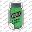 Chopped With Love Novelty Mason Jar Sticker Decal