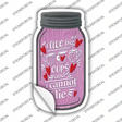 Like Big Cups Cannot Lie Novelty Mason Jar Sticker Decal
