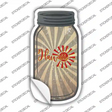 Hawaii Sun Novelty Mason Jar Sticker Decal