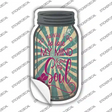 To Hawaii I Go Novelty Mason Jar Sticker Decal