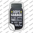 Dads Garage Free Advice Novelty Mason Jar Sticker Decal