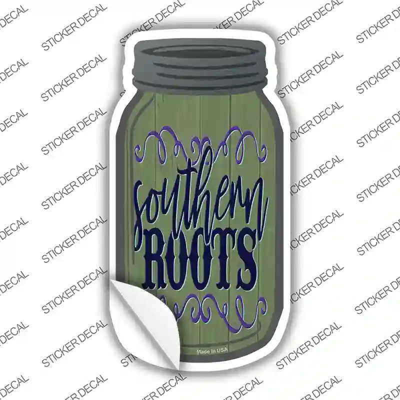 Southern Boots Novelty Mason Jar Sticker Decal