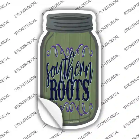 Southern Boots Novelty Mason Jar Sticker Decal