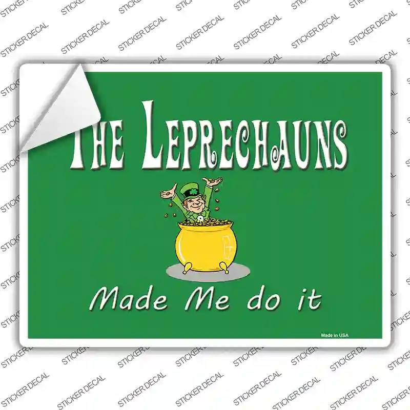 The Leprechauns Novelty Rectangle Sticker Decal