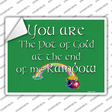 Pot of Gold Novelty Rectangle Sticker Decal