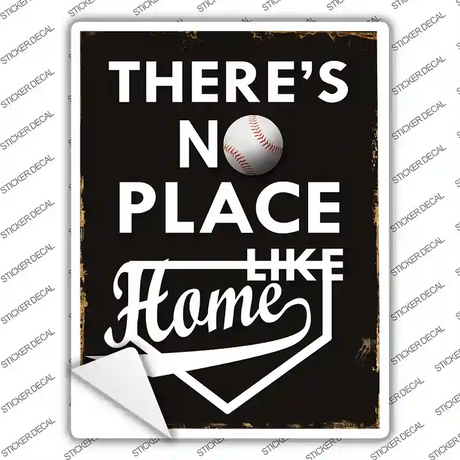 No Place Like Home Novelty Rectangle Sticker Decal