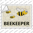 Beekeeper Novelty Rectangle Sticker Decal