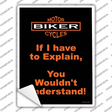 Explain Novelty Rectangle Sticker Decal