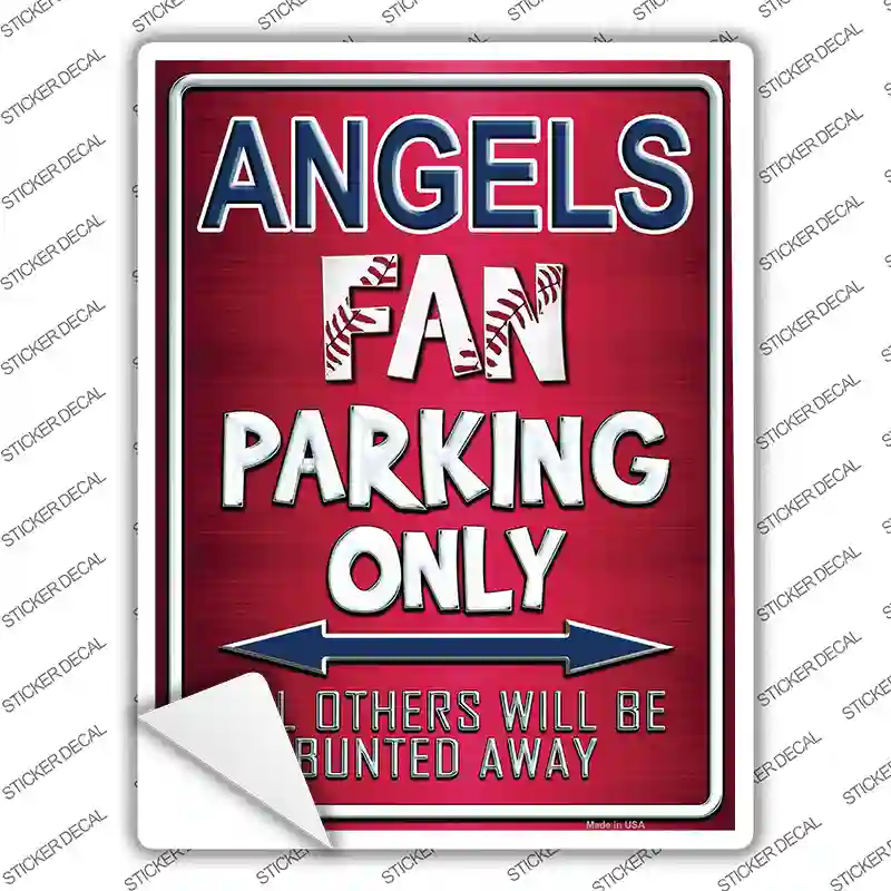 Angels Novelty Rectangle Sticker Decal