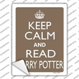 Keep Calm And Read Harry Potter Novelty Rectangle Sticker Decal