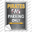 Pirates Novelty Rectangle Sticker Decal