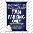 Royals Novelty Rectangle Sticker Decal