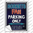 Hornets Novelty Rectangle Sticker Decal