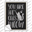 The Cats Meow Novelty Rectangular Sticker Decal