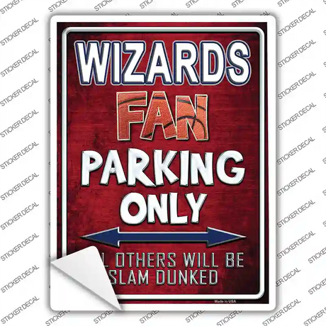 Wizards Novelty Rectangle Sticker Decal