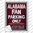 Alabama Novelty Rectangle Sticker Decal