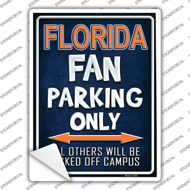 Florida Novelty Rectangle Sticker Decal