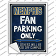 Memphis Novelty Rectangle Sticker Decal