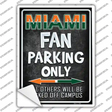 Miami Novelty Rectangle Sticker Decal