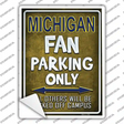 Michigan Novelty Rectangle Sticker Decal