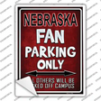 Nebraska Novelty Rectangle Sticker Decal