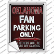 Oklahoma Novelty Rectangle Sticker Decal