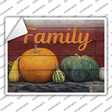 Family Novelty Rectangle Sticker Decal