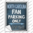 North Carolina Novelty Rectangle Sticker Decal