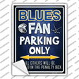 Blues Novelty Rectangle Sticker Decal