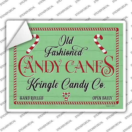 Kringle Candy Co Novelty Rectangle Sticker Decal