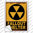 Fallout Shelter Novelty Rectangle Sticker Decal