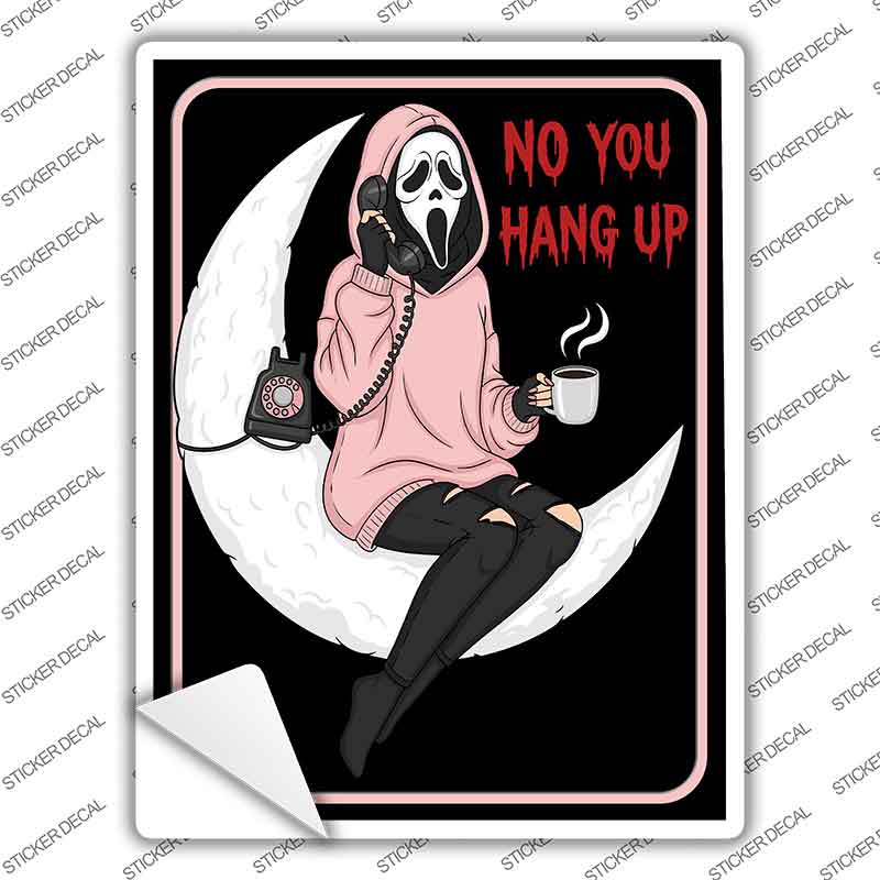 Scream & Chill Novelty Rectangle Sticker Decal P-4642s