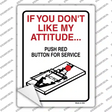 If You Dont Like My Attitude Novelty Rectangle Sticker Decal