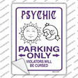 Psychic Only Novelty Rectangle Sticker Decal