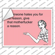 If Someone Hates You Novelty Rectangle Sticker Decal