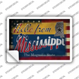 Hello From Mississippi Novelty Postcard Sticker Decals