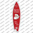 Santa Claus Novelty Surfboard Sticker Decal